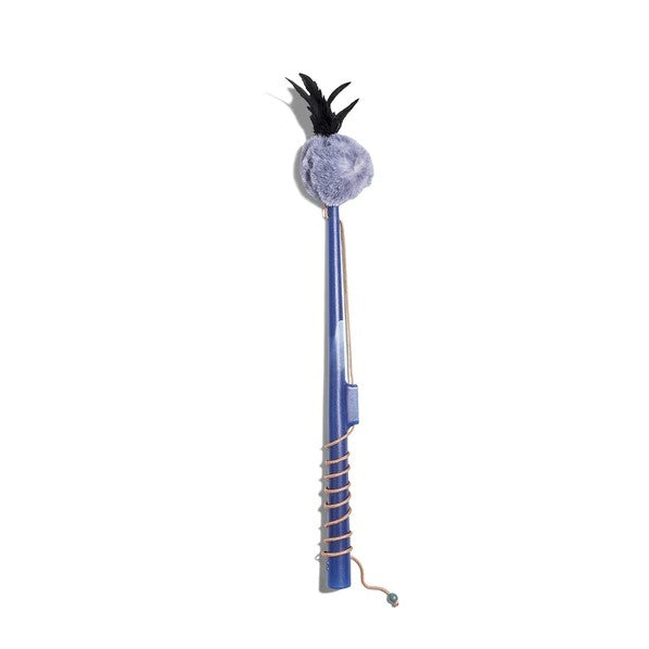 Zee.Dog Jupiter Wand Cat Toy — Interactive Feather Toy with Bells