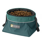 Ruffwear Quencher Cinch Top™ Collapsible Travel Bowl — Drawstring Closure (Two Sizes)
