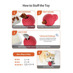GiGwi Bulb Series – Interactive & Stuffable Dog Chew Toy (3 Sizes)