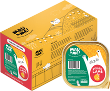 Load image into Gallery viewer, Mau &amp; Me! Frozen Cooked/Raw Cat Food (8x150g-1.2kg Box)
