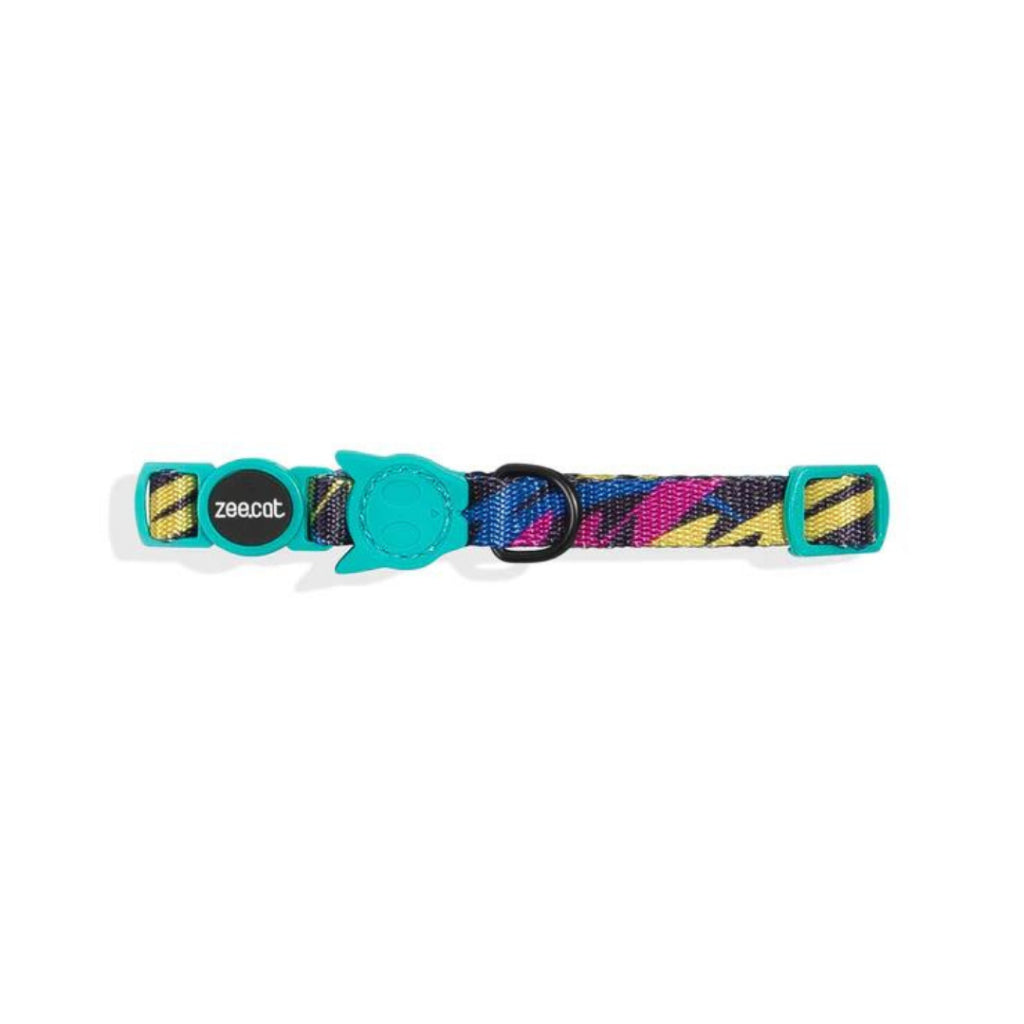 Zee.Cat Breakaway Cat Collar — Soft Polyester Safety Collar (One Size)