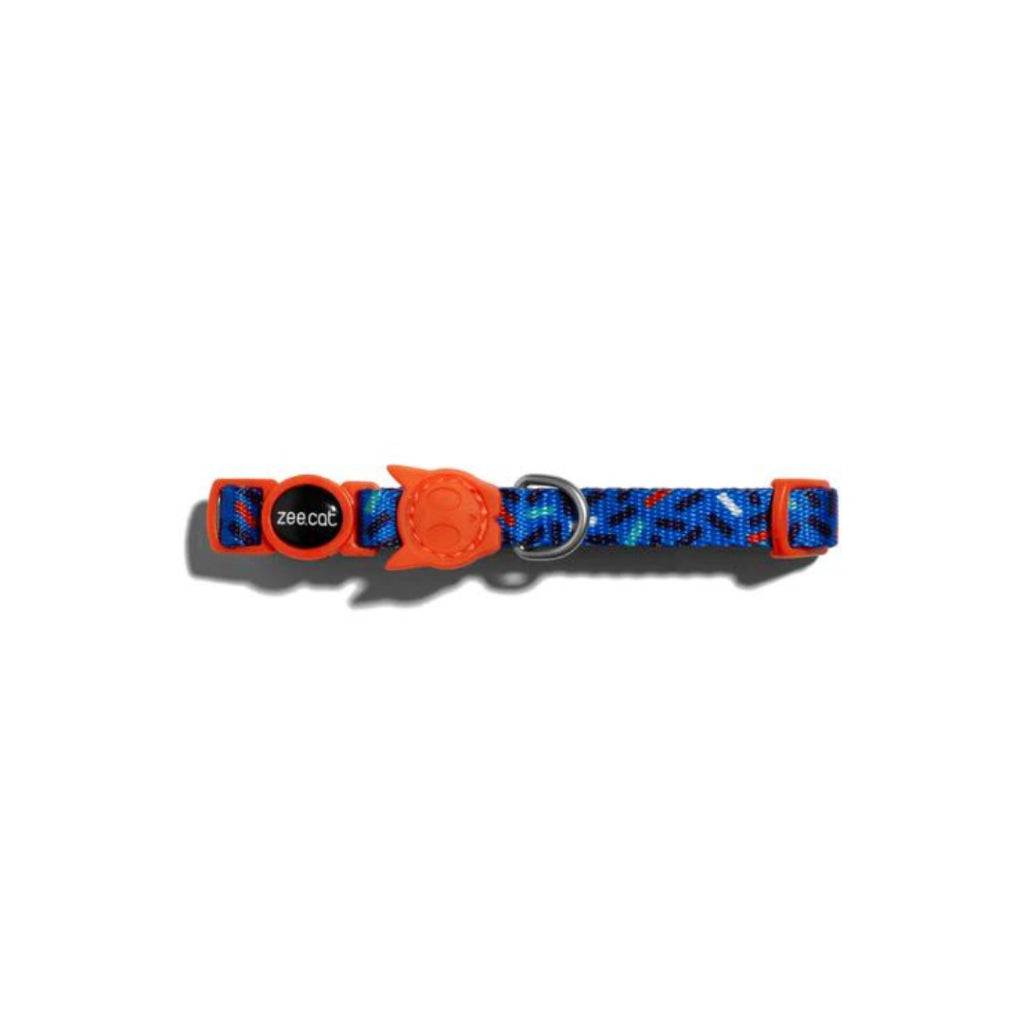 Zee.Cat Breakaway Cat Collar — Soft Polyester Safety Collar (One Size)