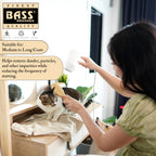 Bass Brushes Style & Detangle Pet Brush — Premium Alloy Pins (Size L, M, S)