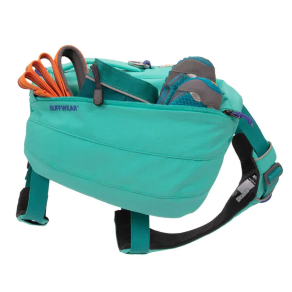 Ruffwear Front Range Day Pack — No-Pull Harness with Saddlebags (XS–L/XL)