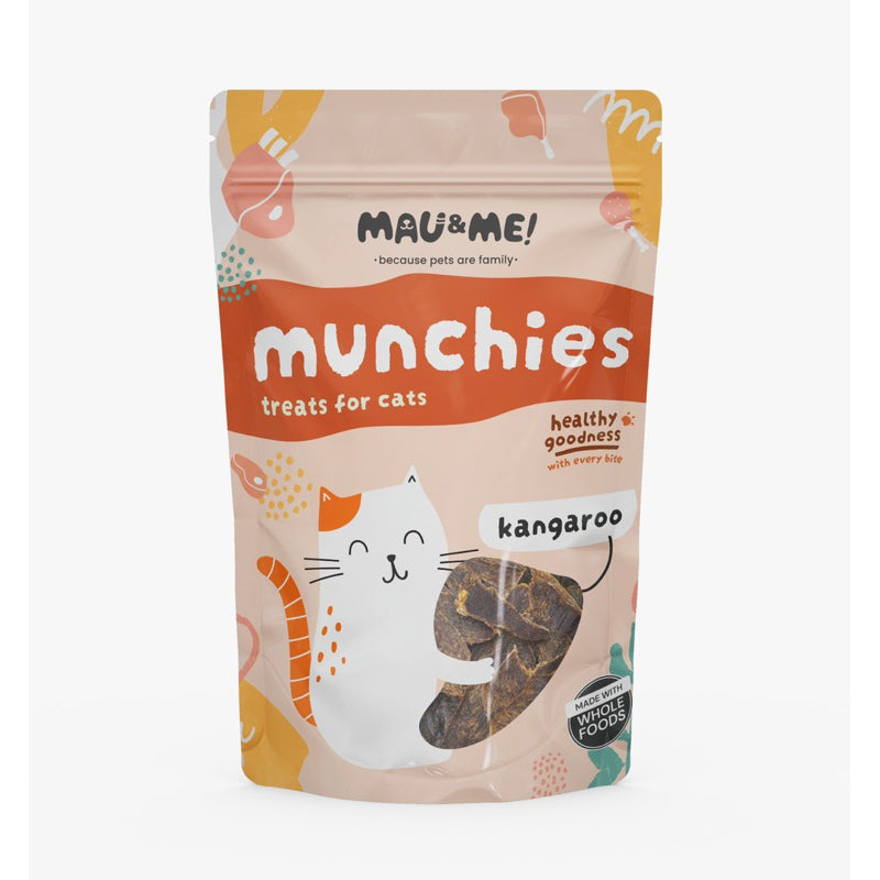 Mau&Me Munchies — Single Ingredient Air-Dried Cat Treats (60g / 40g)