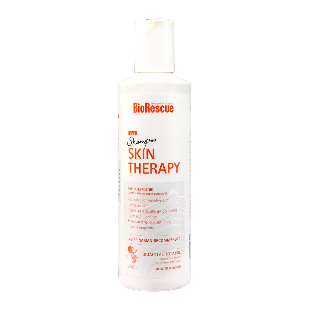 BioRescue Skin Therapy — Hypoallergenic Shampoo & Spray for Pets