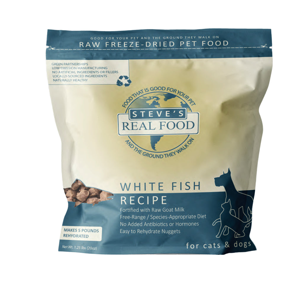 Steve's Real Food Freeze-Dried Raw Food — 7 Protein Flavours (20 oz Bag)