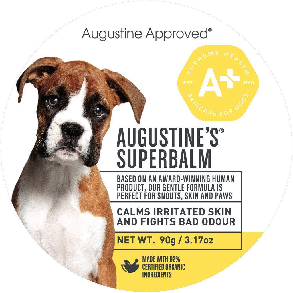 Augustine Approved SuperBalm — Multi-Purpose Organic Balm for Pets (25g, 90g)