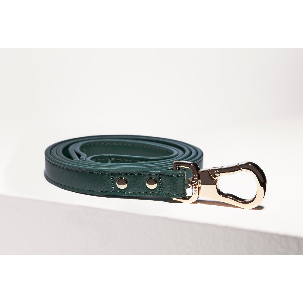 ST ARGO Matching Vegan Leather Lead/Leash — Buttery-Soft PU Leather (130cm)