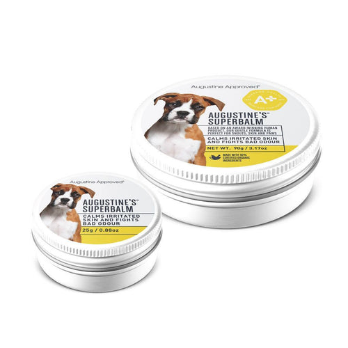 Augustine Approved SuperBalm — Multi-Purpose Organic Balm for Pets (25g, 90g)