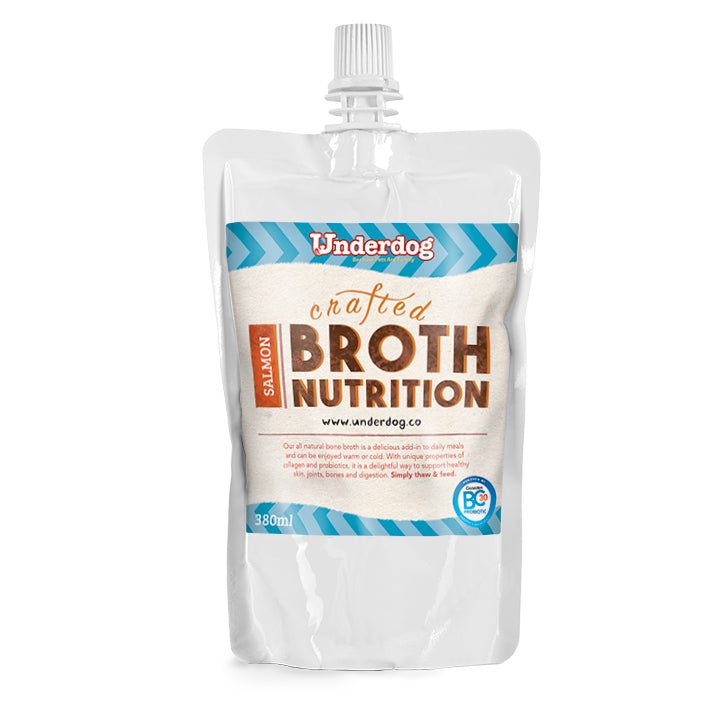 Underdog Frozen Broth — Bone Broth Topper for Dogs (350ml)