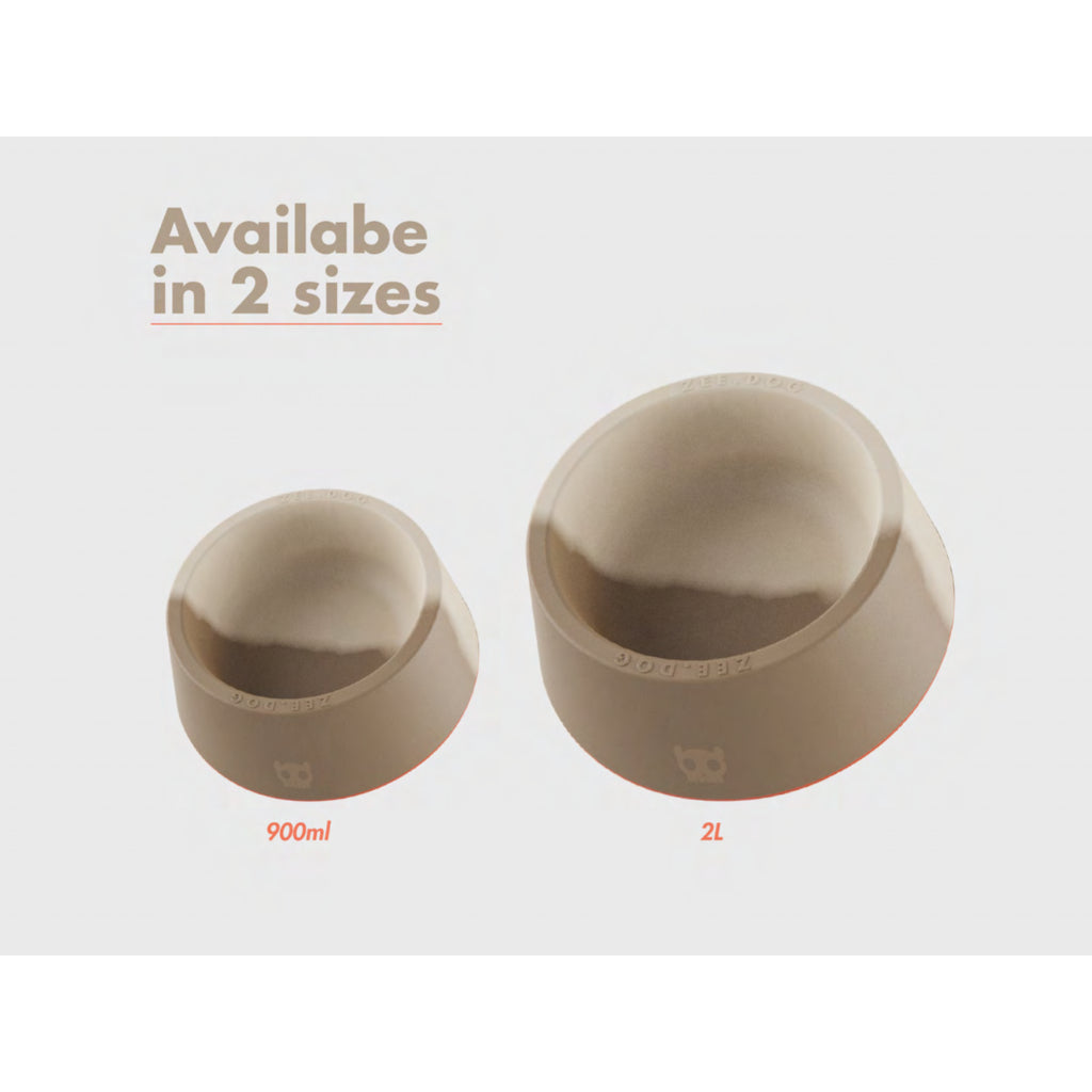 Zee.Dog Classic Bowl 2.0 — Melamine Pet Bowl with Anti-Slip Base (2 Sizes, 2 Colours)