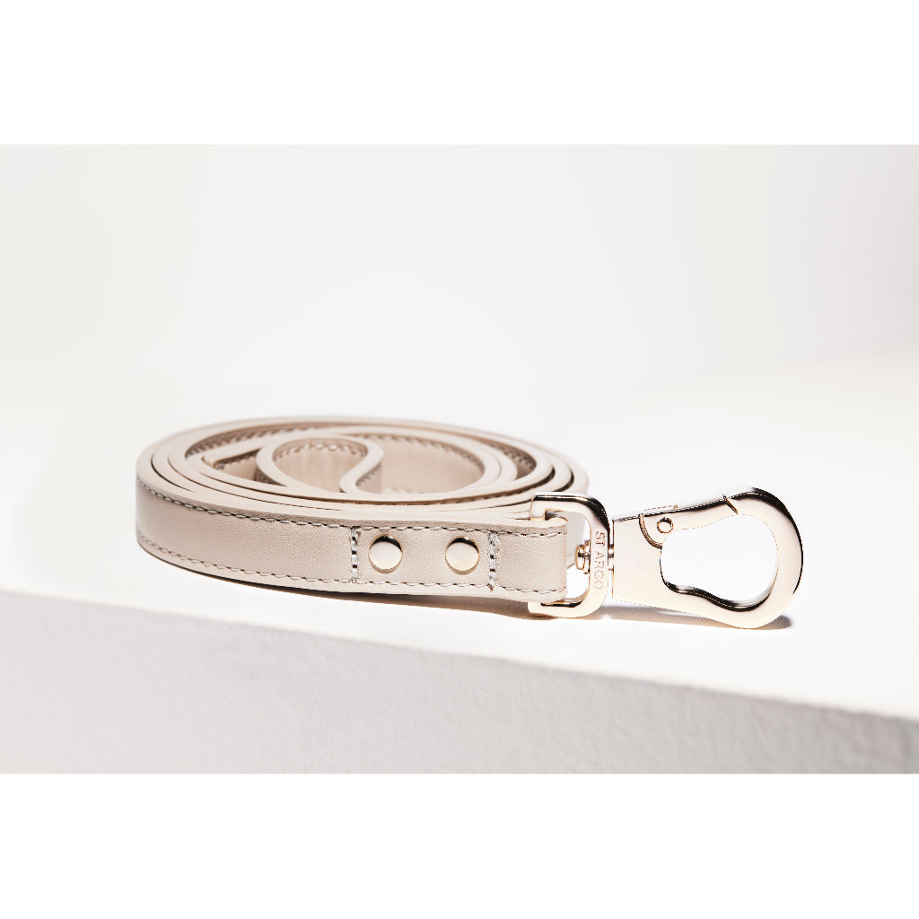 ST ARGO Matching Vegan Leather Lead/Leash — Buttery-Soft PU Leather (130cm)