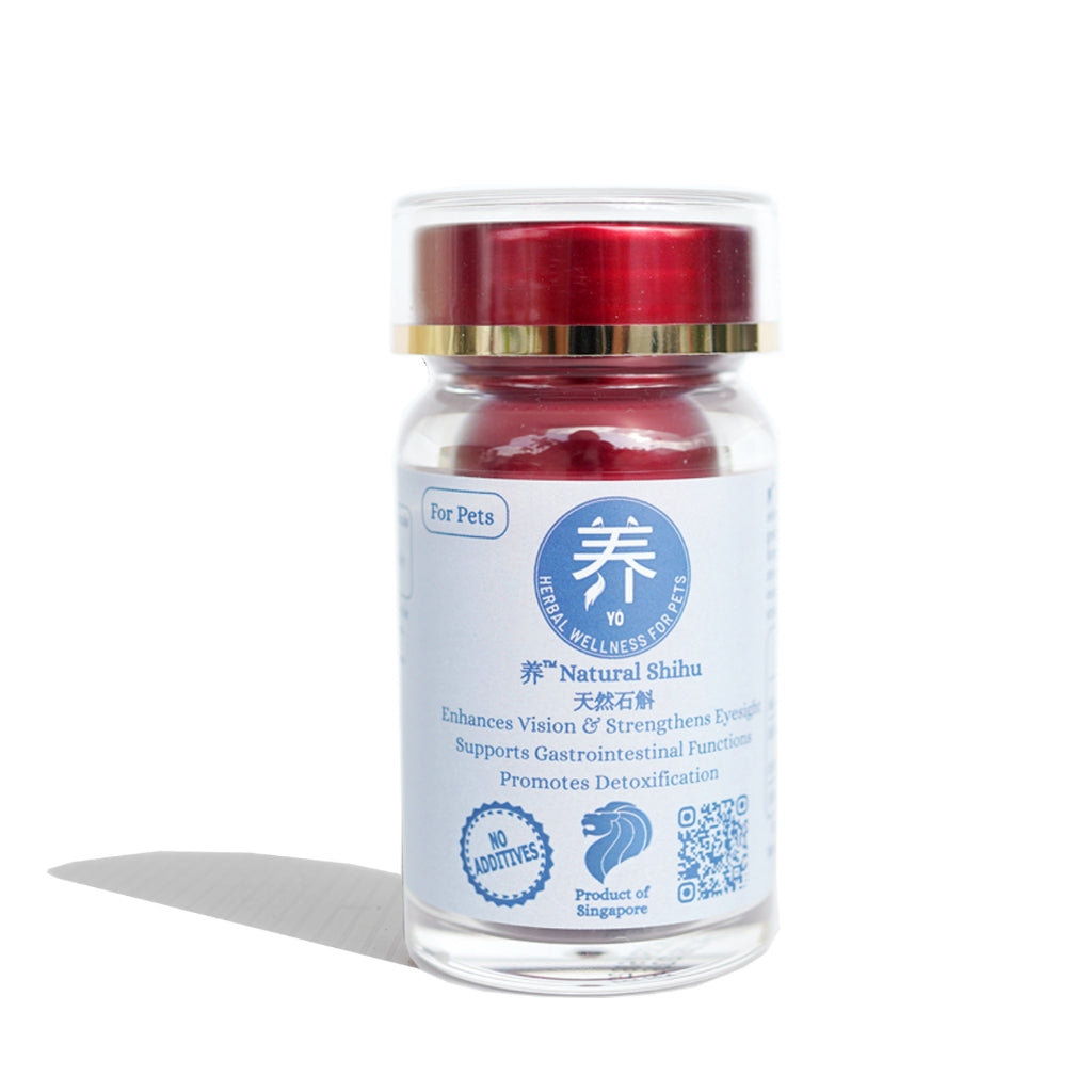 Yo Natural Shihu Supplement — Natural Vision & Detox Support for Dogs & Cats (30 Capsules)