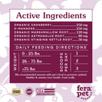 Fera Pet Organic Bladder Support — Organic Cranberry for Dogs & Cats (2.1oz)
