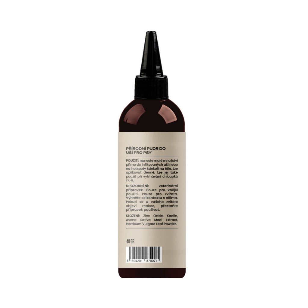 Furnatura Antibacterial Ear Powder & Ear Cleaner — Natural Ear Care for Dogs (40ml/100ml)
