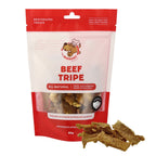 The Barkery Beef Bark-Kwa & Tripe Dehydrated Dog Treats (80g/200g)