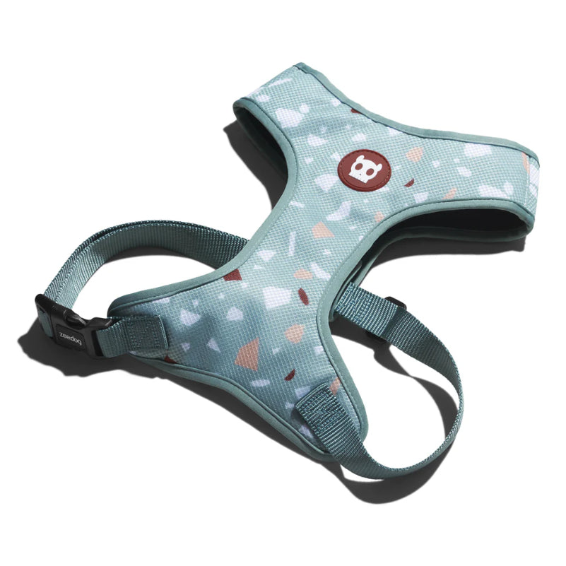 Zee.Dog Air Mesh Plus Harness — Breathable Mesh Dog Harness (Terrazzo)