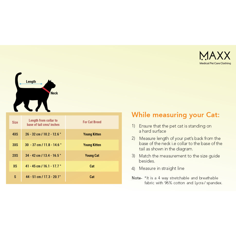 Maxx Pet Recovery Suit — Post-Surgery E-Collar Alternative for Dogs & Cats