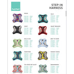FuzzYard Step In Dog Harness — Easy No-Pull Design, 6 Sizes