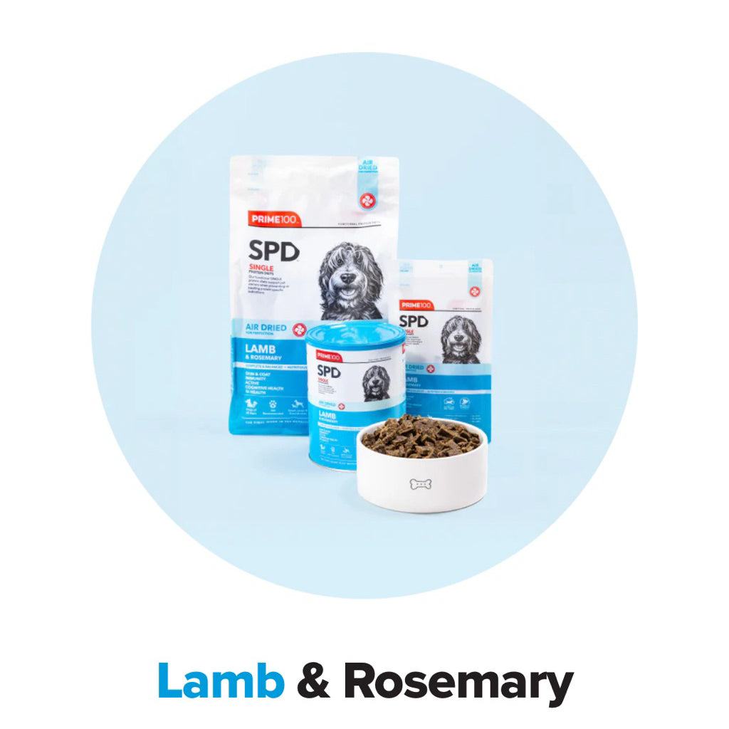 Prime100 SPD™ Air Dried Single Protein Dog Food — Complete & Balanced (3 Flavours, 120g/600g)
