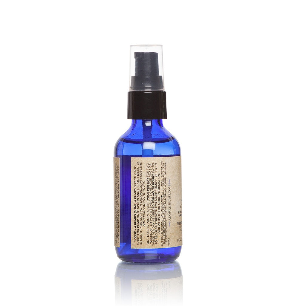 Adored Beast Apothecary Jump for JOYnts (Extra Strength) — 4-Way Joint Support for Dogs & Cats (60ml)