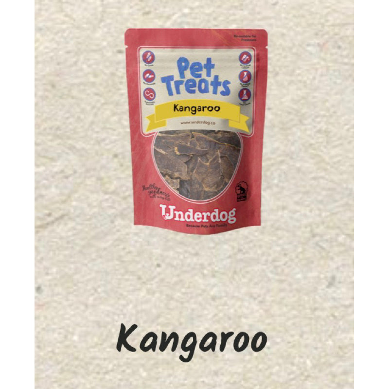Underdog Air-Dried & Freeze-Dried Dog Treats — Natural Single-Protein (Multiple Flavours & Sizes)