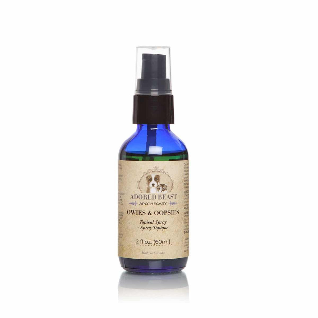 Adored Beast Owies & Oopsies Topical Spray — Natural Wound & Skin Care (60ml)