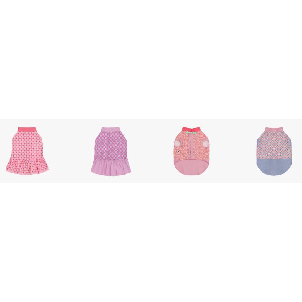 Ohpopdog Pet Dress & Shirt — 4 Gemstone Colors (Sizes 1–6)