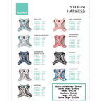 FuzzYard Step In Dog Harness — Easy No-Pull Design, 6 Sizes