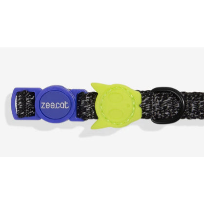 Zee.Cat Breakaway Cat Collar — Soft Polyester Safety Collar (One Size)