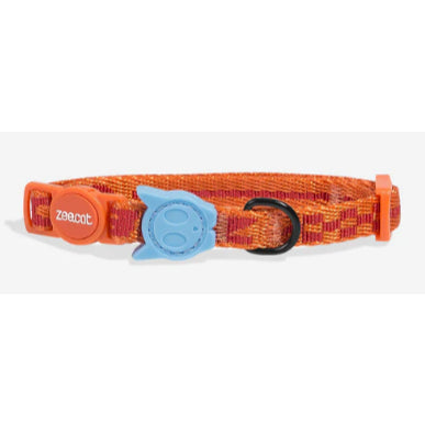 Zee.Cat Breakaway Cat Collar — Soft Polyester Safety Collar (One Size)
