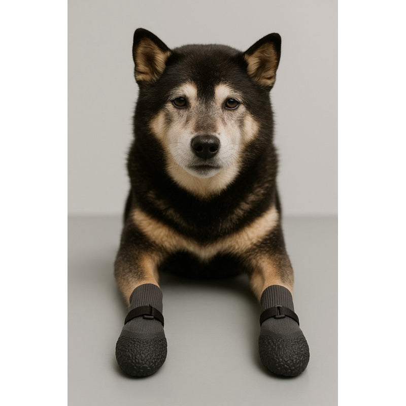 Anti-Slip Pet Socks — Breathable & Non-Slip for Dogs & Cats (2 Pairs)
