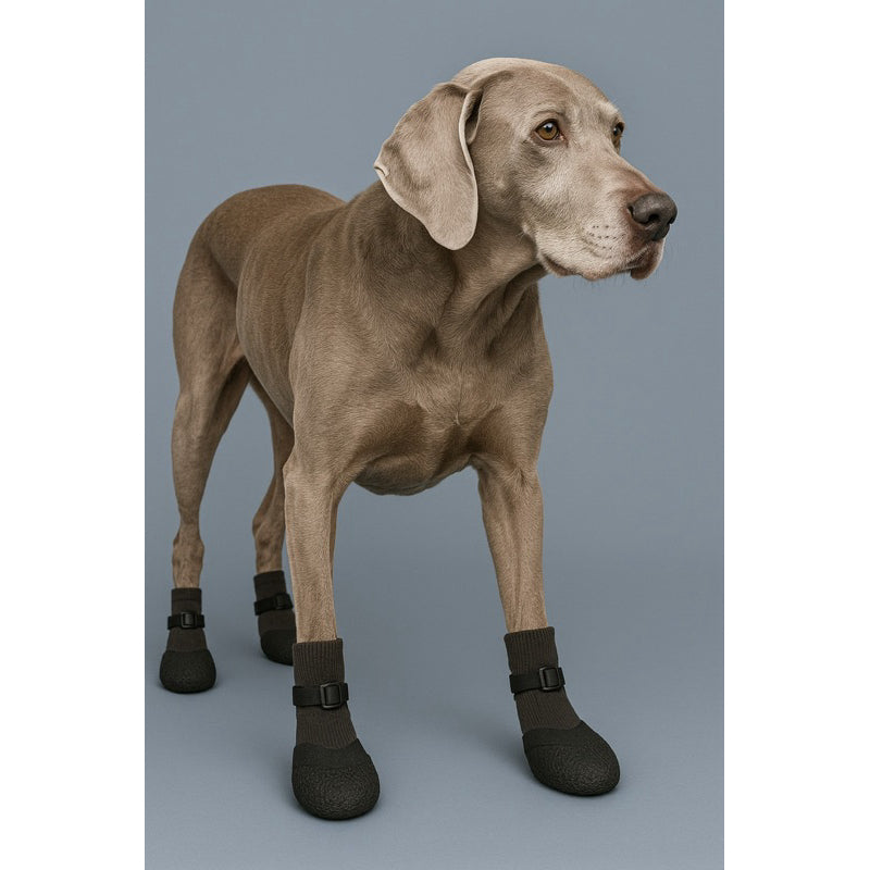 Anti-Slip Pet Socks — Breathable & Non-Slip for Dogs & Cats (2 Pairs)