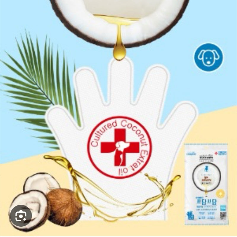 CocoTsdamTsdam Nourishing Care Gloves — No-Rinse Moisturizing for Pets (10 Pcs)