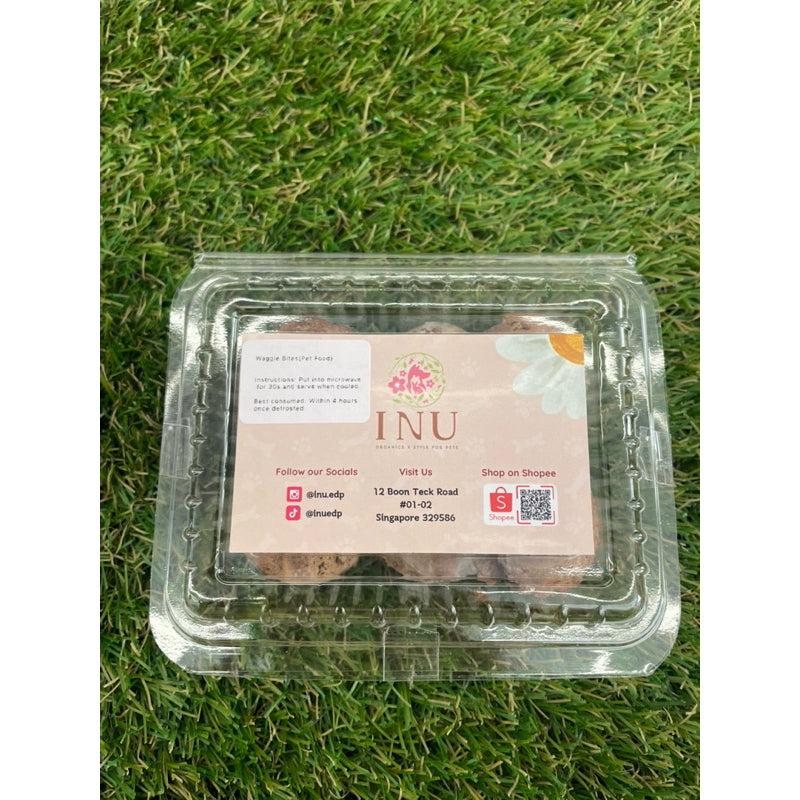 INU Boutique Pork Liver Bites & Pork Patty — Frozen Treats for Dogs & Cats