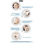 CocoTsdamTsdam Nourishing Care Gloves — No-Rinse Moisturizing for Pets (10 Pcs)