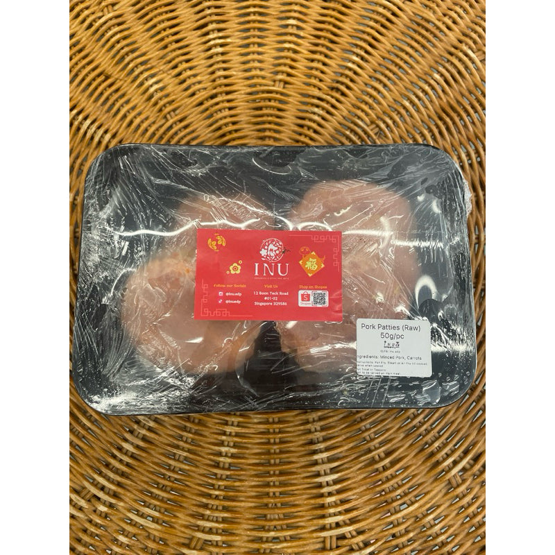INU Boutique Pork Liver Bites & Pork Patty — Frozen Treats for Dogs & Cats