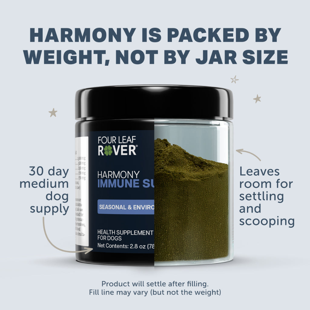 Four Leaf Rover Harmony — Natural Skin Care Supplement for Dogs (65.7g)
