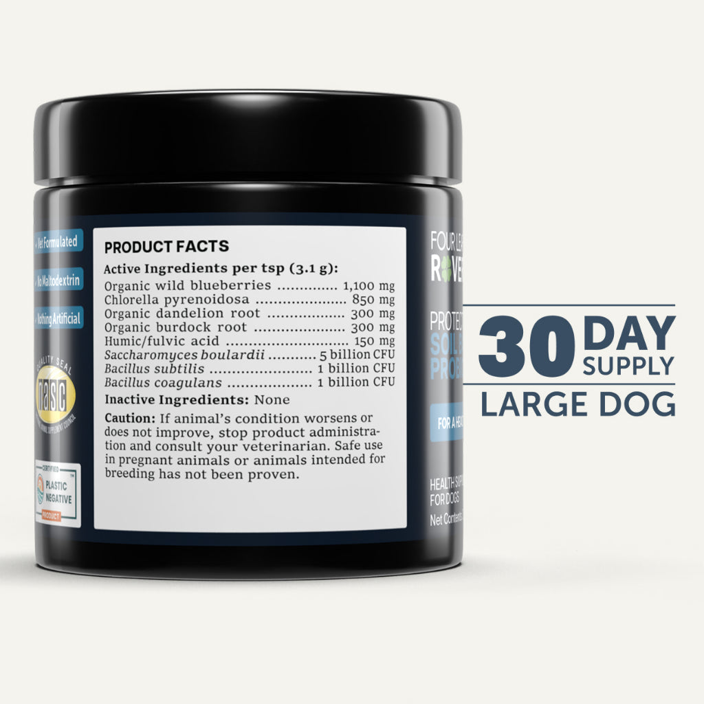 Four Leaf Rover Protect — Soil Based Probiotics for Dogs (92.1g / 184.2g)