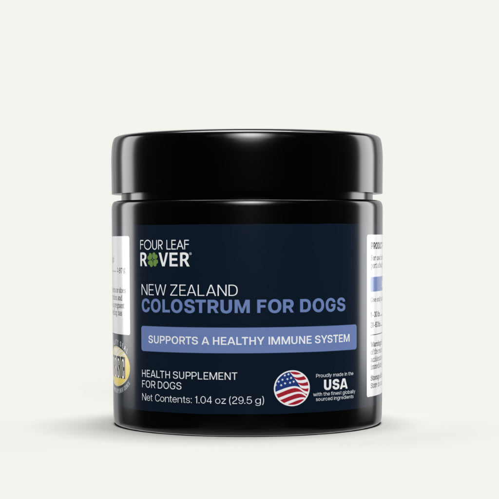 Four Leaf Rover Bovine Colostrum — Immune & Gut Support for Dogs (33g)