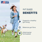Four Leaf Rover Gut Guard — Probiotic for Dogs With Leaky Gut (3.5oz)