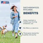 Four Leaf Rover Saccharomyces Boulardii — Yeast-Based Probiotic for Dogs (46.7g)