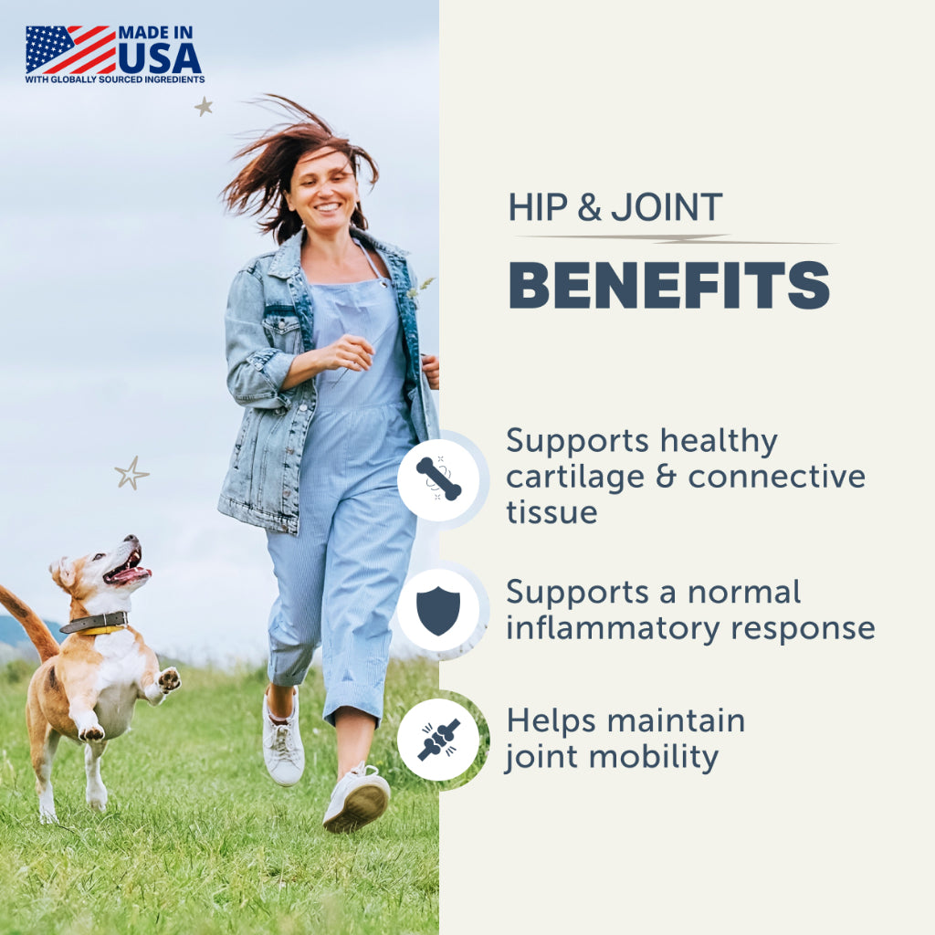 Four Leaf Rover Hip & Joint Eggshell Membrane Supplement — Natural Joint Support for Dogs (83g / 166g)