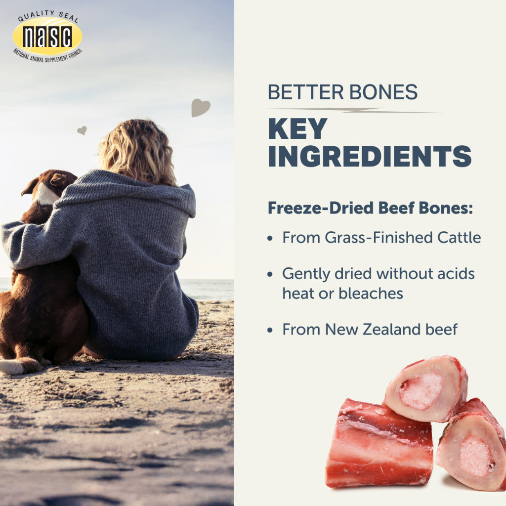Four Leaf Rover Better Bones — Air-Dried Bone Meal for Dogs (8.04oz)