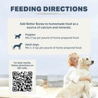 Four Leaf Rover Better Bones — Air-Dried Bone Meal for Dogs (8.04oz)