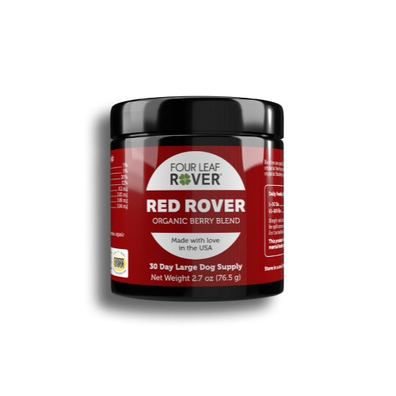 Four Leaf Rover Red Rover — Organic Berry Blend for Dogs (76.5g)