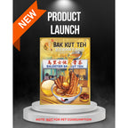 Balestier Bak Kut Teh Pork Ribs Soup Spices for Pet Owners — Peppery Spice Mix + Abalone Bundle (10pk x 30g + 425g)