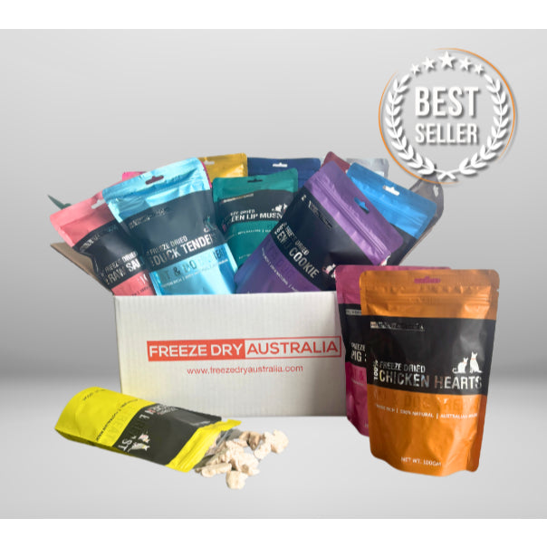 Freeze Dry Australia Freeze-Dried Treats — 100% Natural Single-Ingredient (Various Proteins)