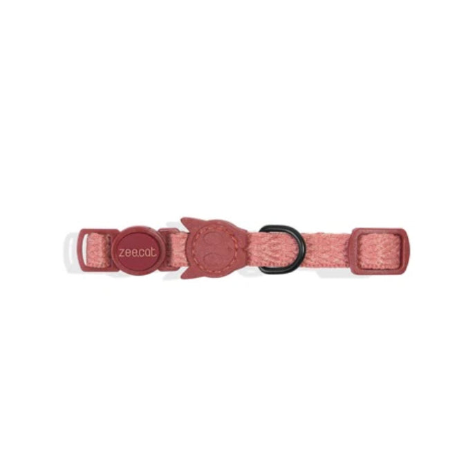 Zee.Cat Breakaway Cat Collar — Soft Polyester Safety Collar (One Size)